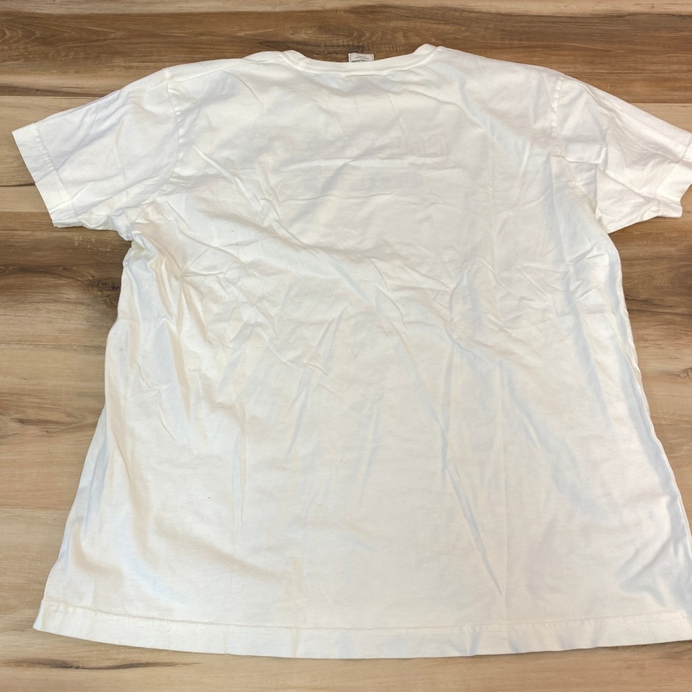 Vintage Cornell University T-Shirt Mens XL White Short Sleeve Cotton - Picture 7 of 7
